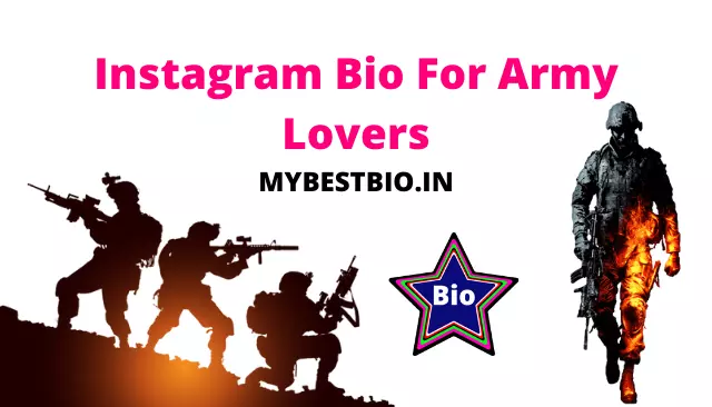 Army Bio For Instagram